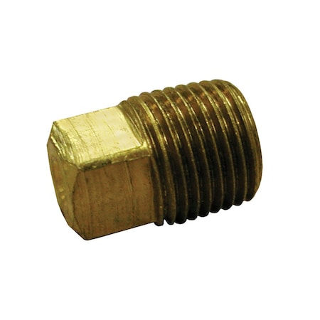 Jones Stephens 3/8in. Bronze Plug with Square Head B74303LF